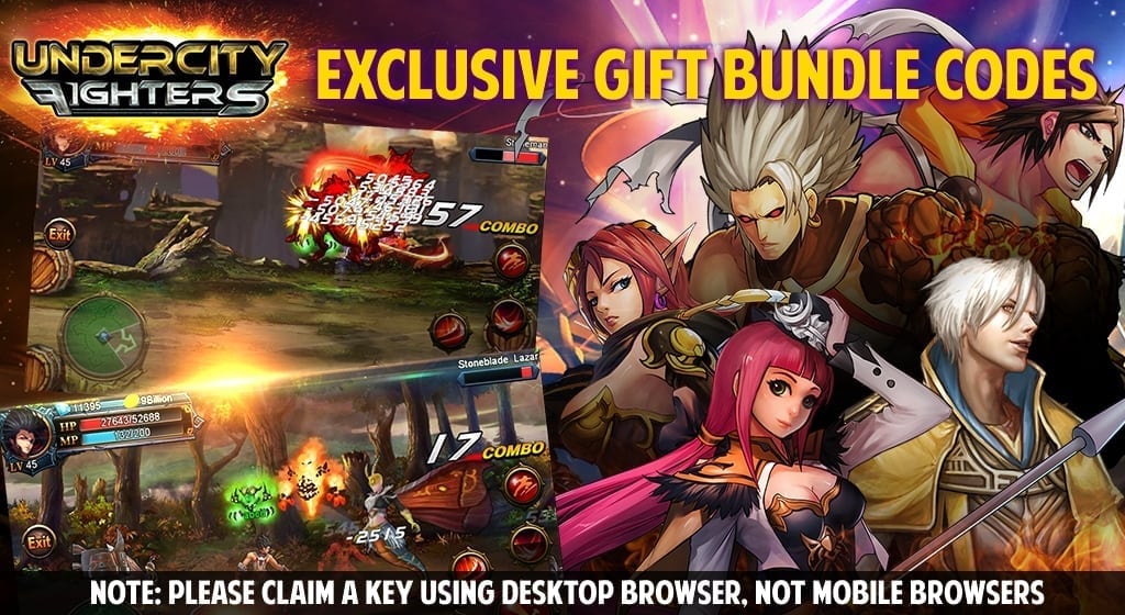 Undercity Fighters - Exclusive gift codes for new action mobile game - MMO  Culture